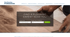 Desktop Screenshot of flooring-professionals.com